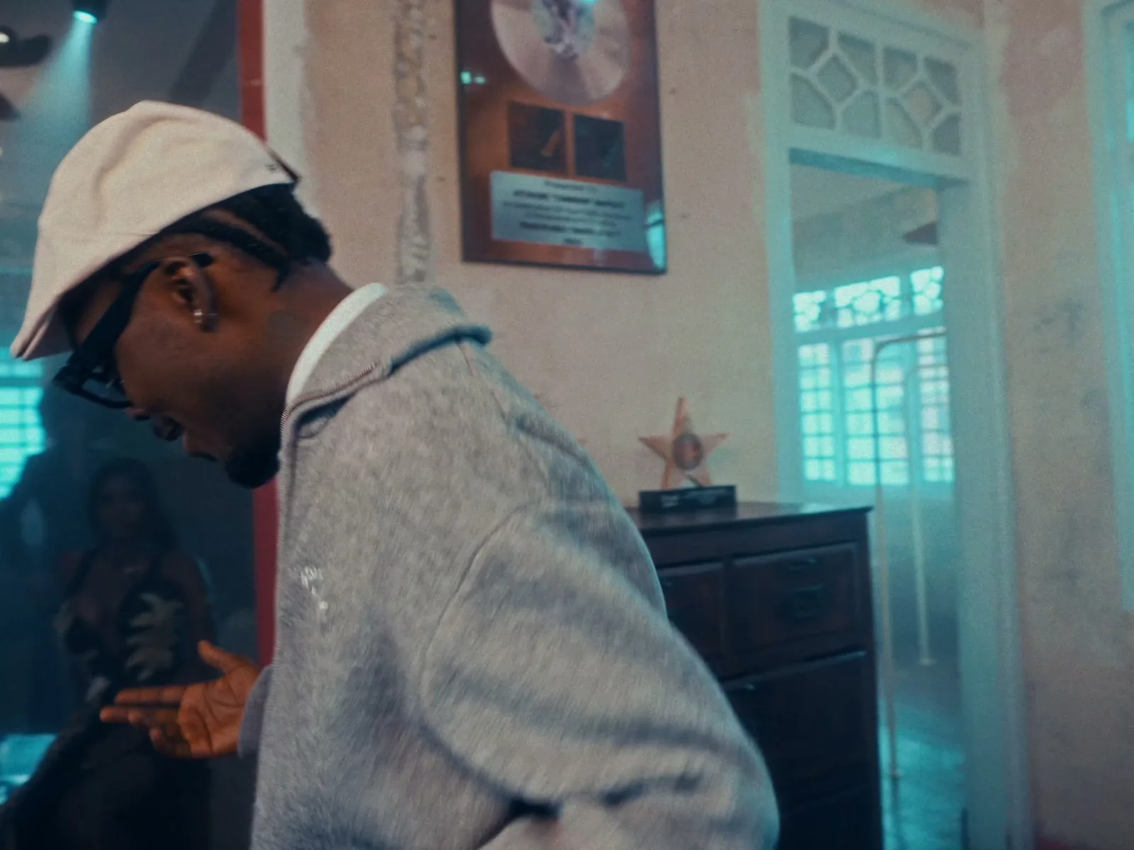 Frame from Phony